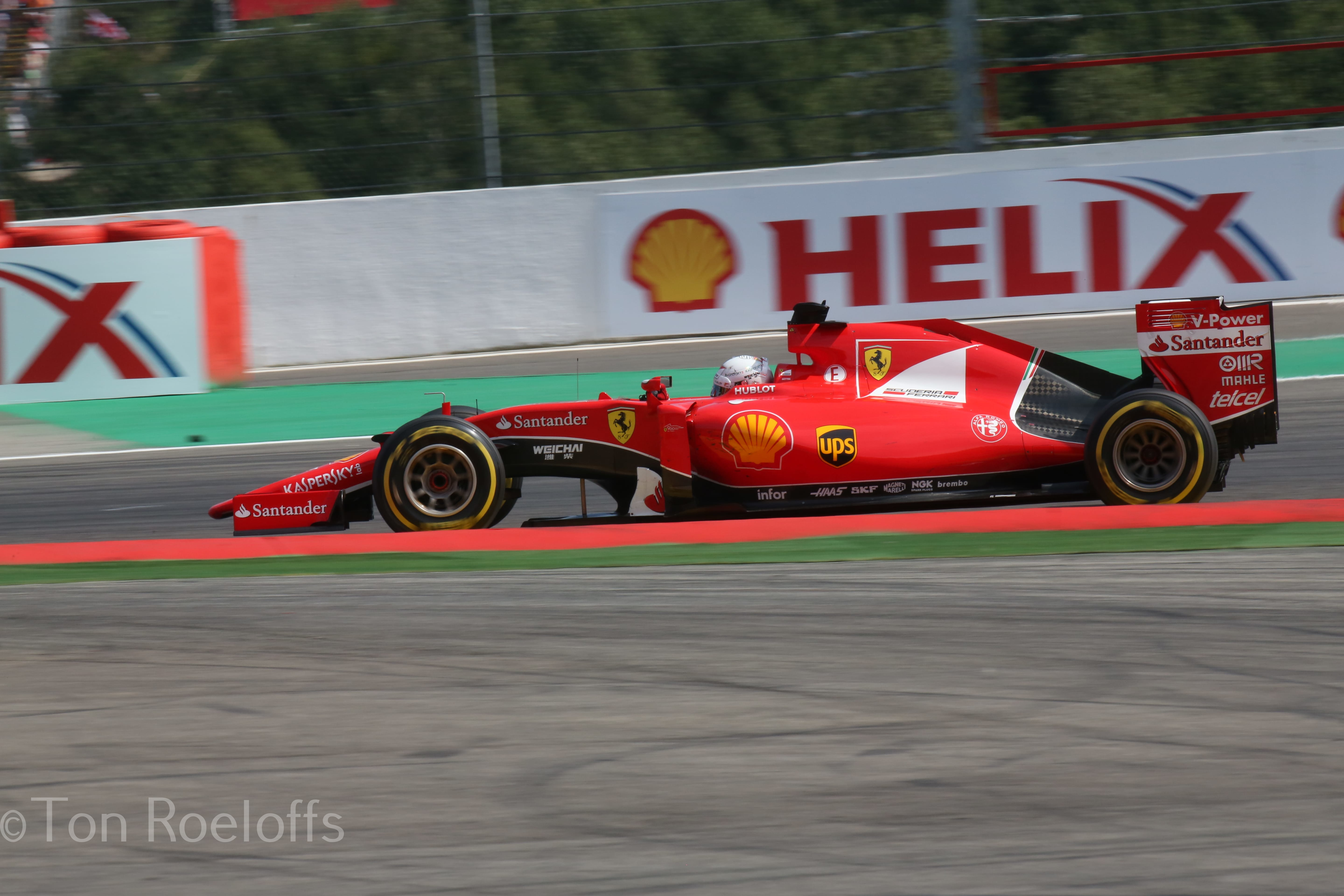 Vettel rechte stuk
